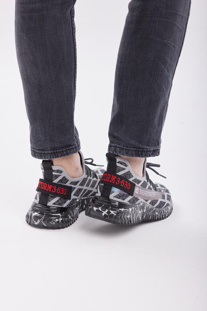 Bağcık Aksesuarlı Erkek Sneaker