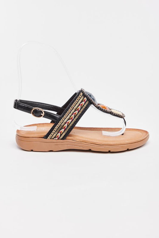 Women's Stone Accessory Sandals