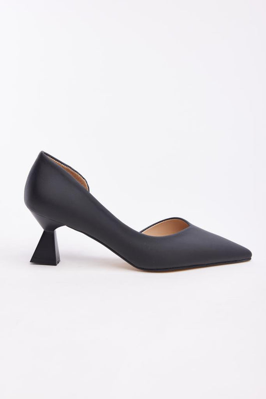 Low Heel Satin Women's Stiletto