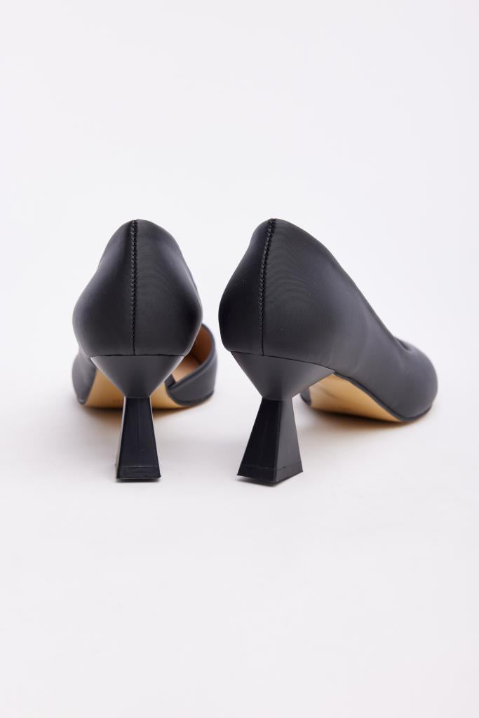 Low Heel Satin Women's Stiletto