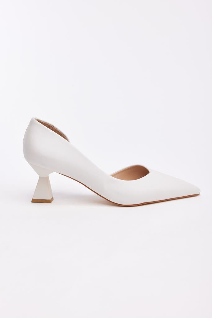 Low Heel Satin Women's Stiletto