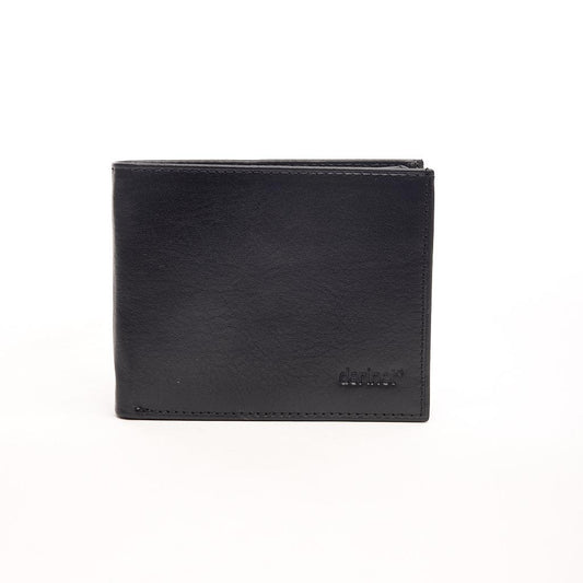 Genuine Leather Horizontal Wallet with Card Holder and Money Compartment