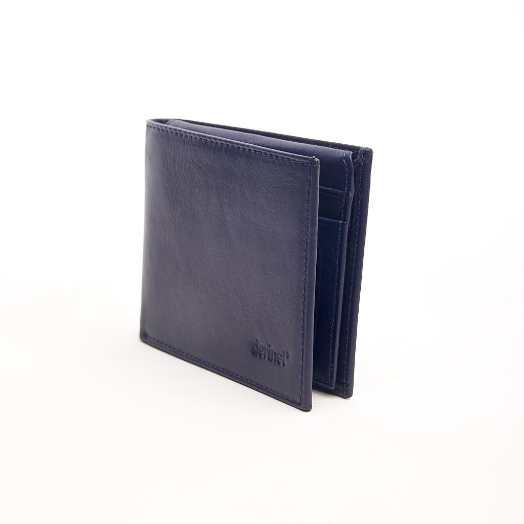 Genuine Leather Horizontal Wallet with Card Holder and Money Compartment