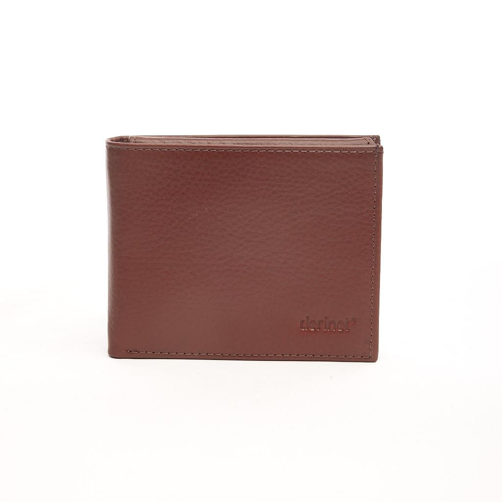 Genuine Leather Horizontal Wallet with Card Holder and Money Compartment