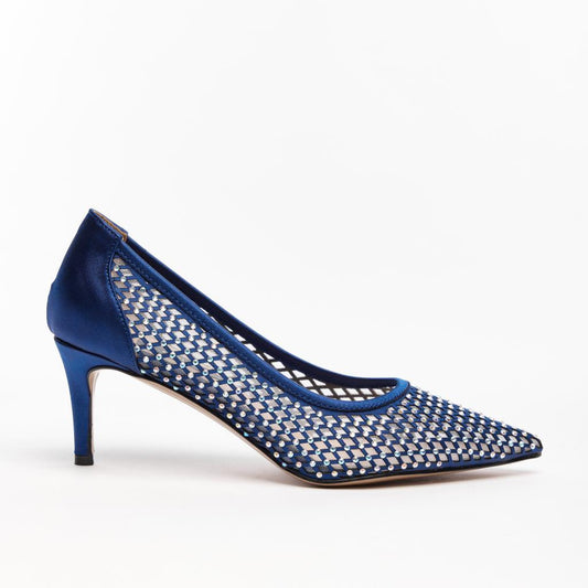 Short Heel Stoned Women's Evening Shoes 
