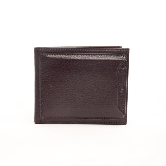 Genuine Leather Horizontal Wallet with Card Holder and Money Compartment
