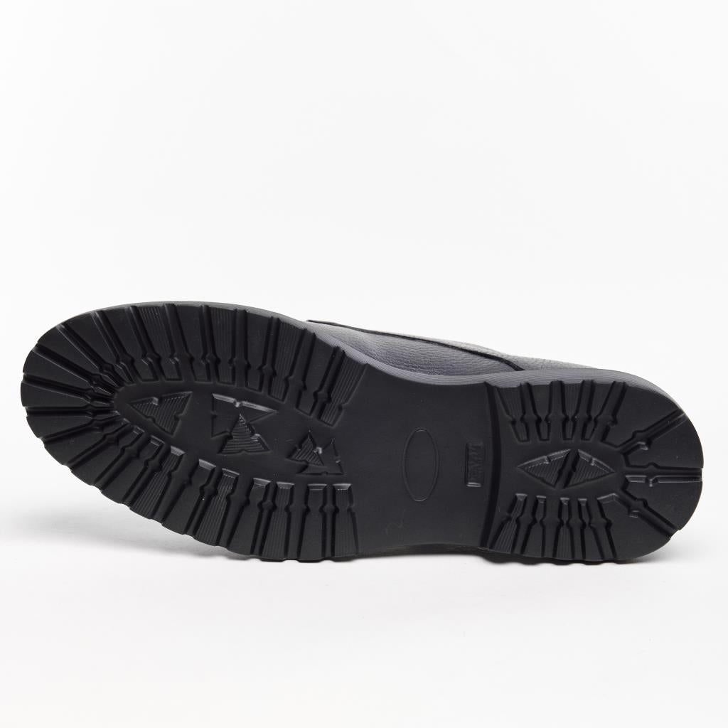 Genuine Leather Double Buckle Men's Shoes