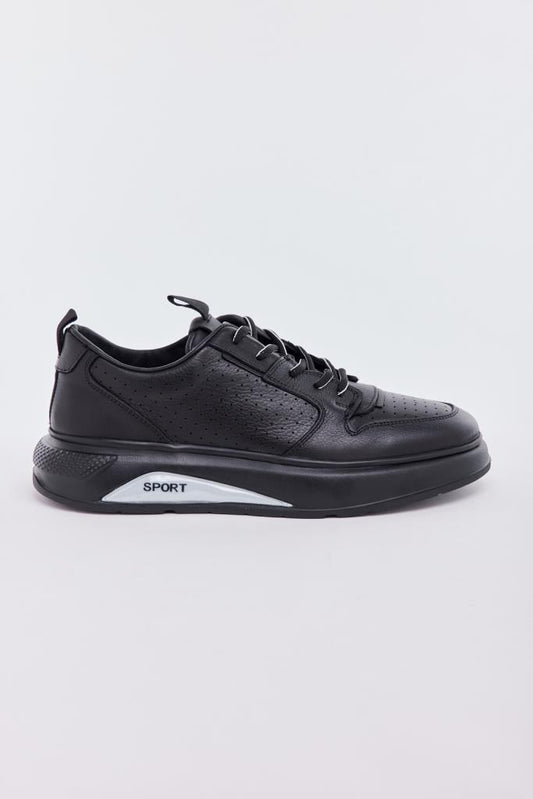 Genuine Leather Comfort Men's Sneakers 