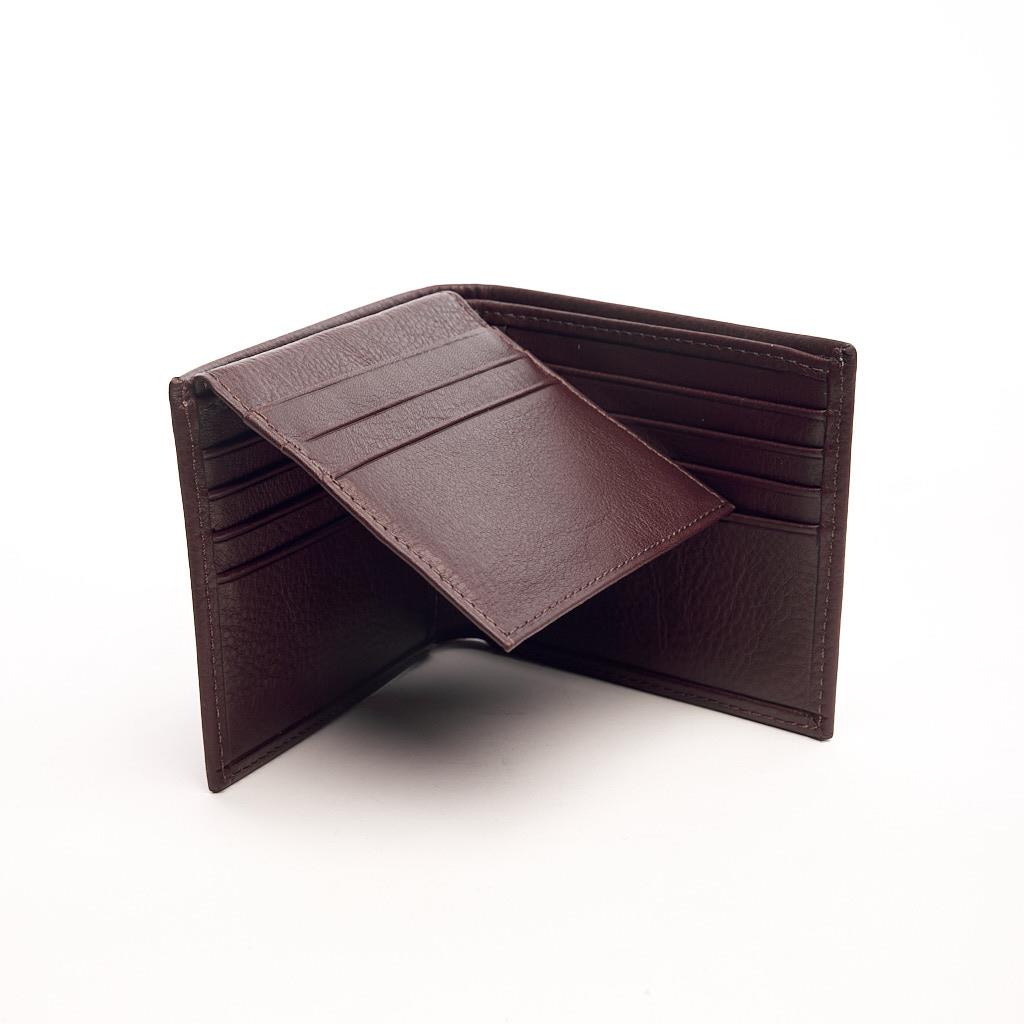 Genuine Leather Wallet with Card Holder and Money Compartment