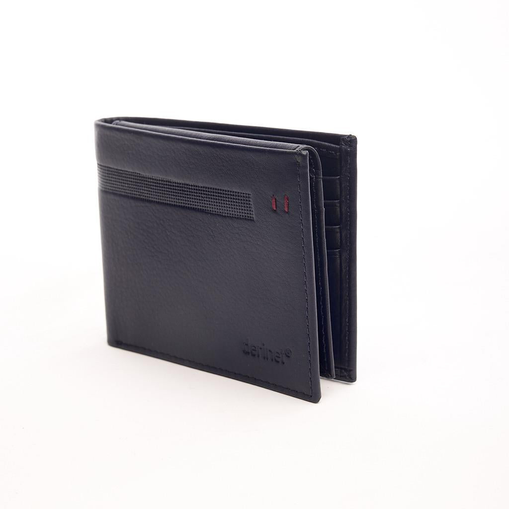 Genuine Leather Wallet with Card Holder and Money Compartment