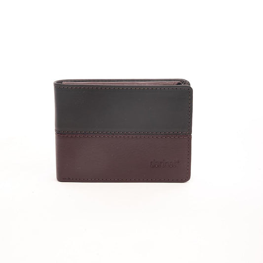 Genuine Leather Wallet with Coin Compartment and Card Holder