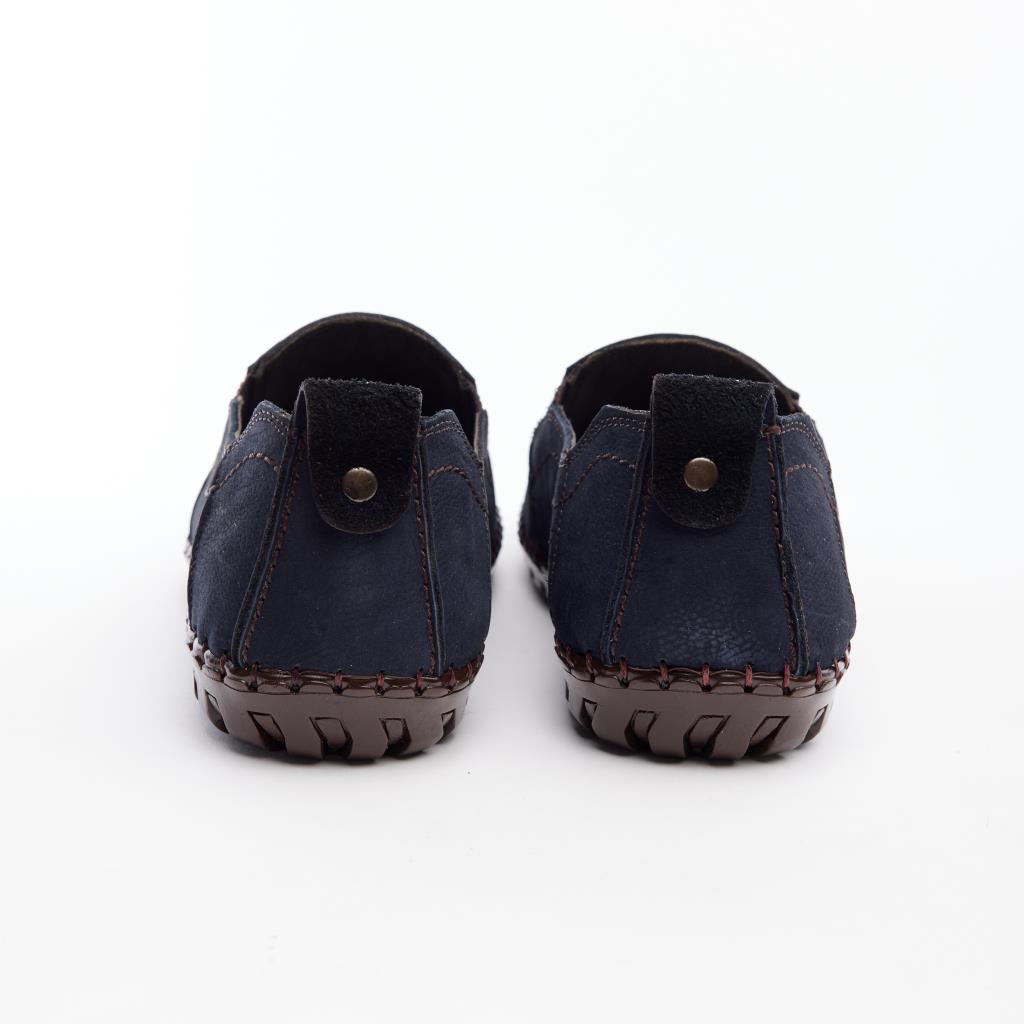 Comfort Hakiki Deri Bağcıksız Erkek Casual Ayakakabı