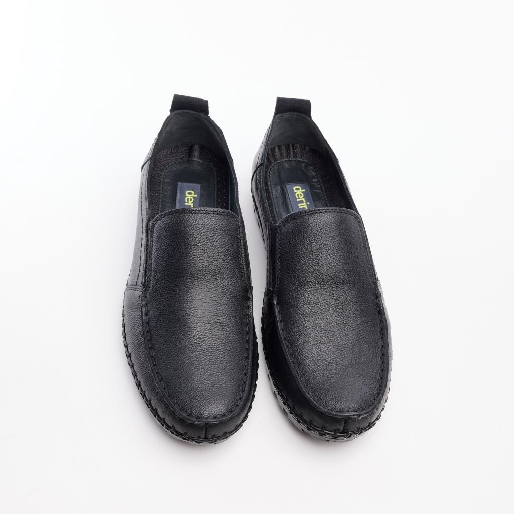 Comfort Hakiki Deri Bağcıksız Erkek Casual Ayakakabı