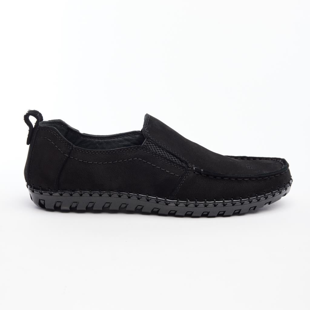 Comfort Hakiki Deri Bağcıksız Erkek Casual Ayakakabı