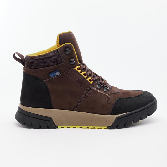 Lace-Up Waterproof Genuine Leather Men's Boots 