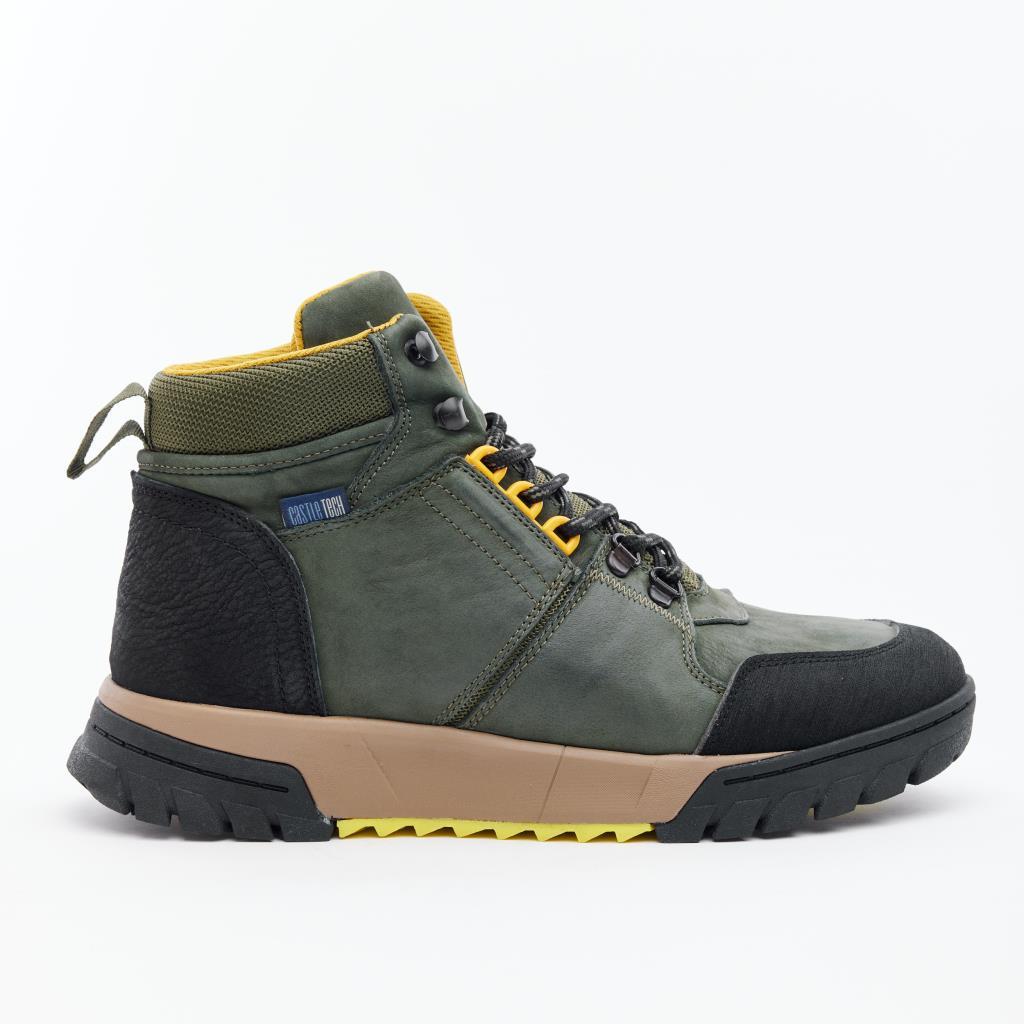 Lace-Up Waterproof Genuine Leather Men's Boots 