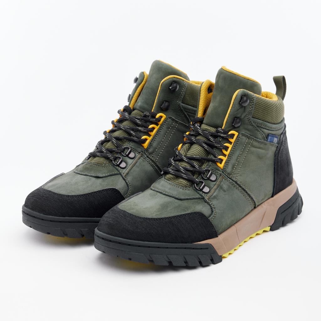Lace-Up Waterproof Genuine Leather Men's Boots 