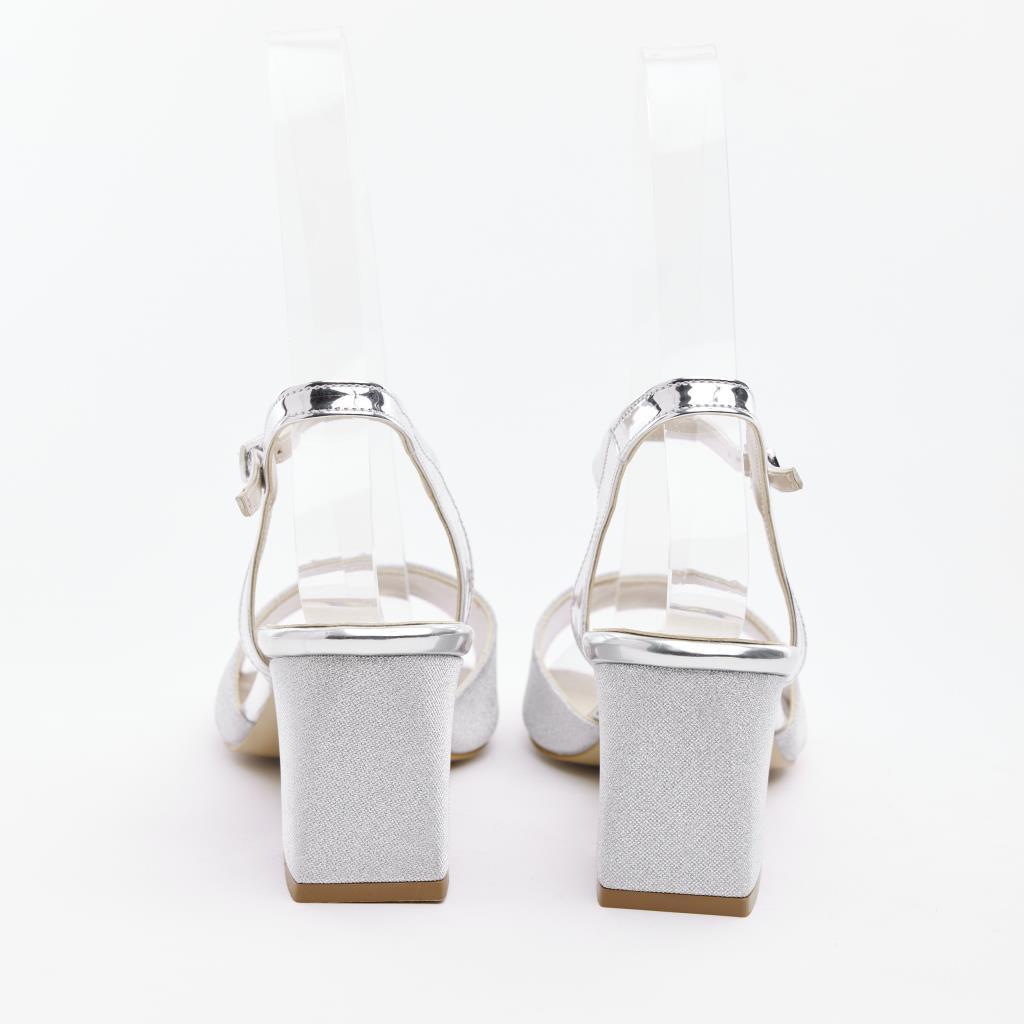Women's Evening Shoes with Ankle Straps 