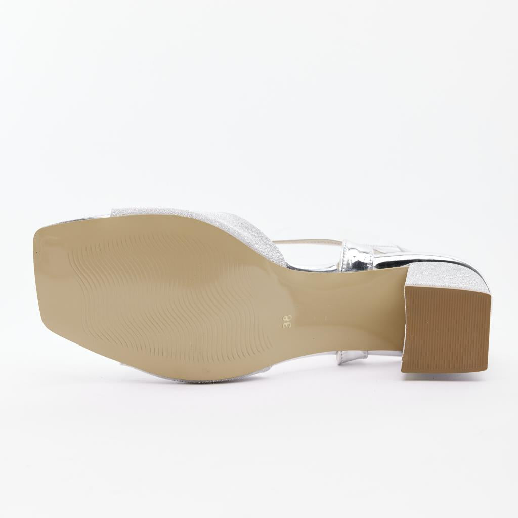 Women's Evening Shoes with Ankle Straps 