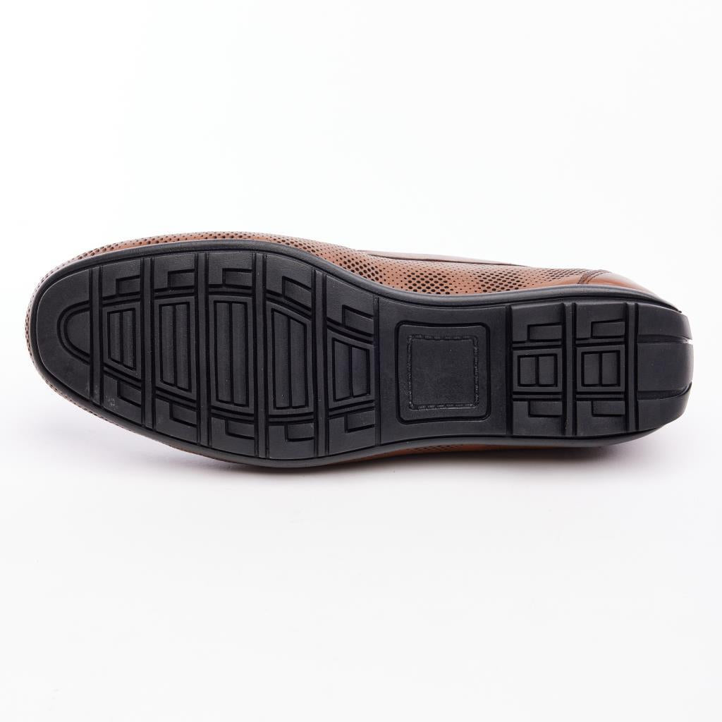 Hakiki Deri Tokalı Erkek Loafer Ayakkabı