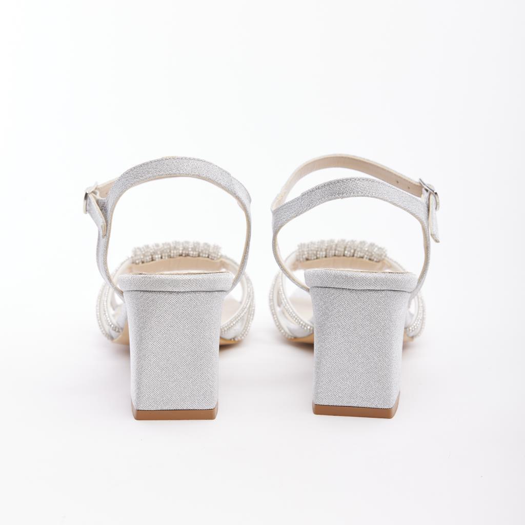 Women's Evening Shoes with Ankle Straps 