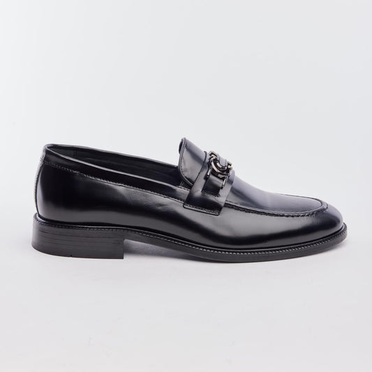 Genuine Leather Buckled Classic Men's Shoes