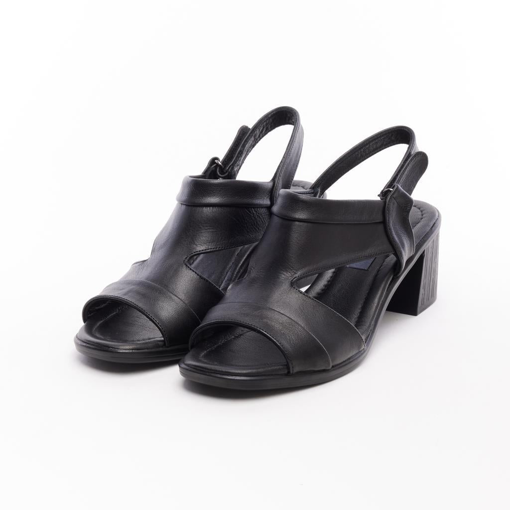 Genuine Leather Women's High Heel Sandals 