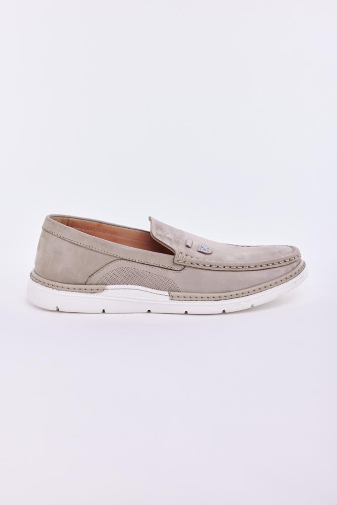 Hakiki Deri Nubuk Erkek Loafer Ayakkabı