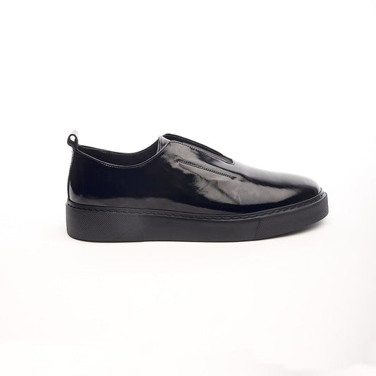 Genuine Leather Rubber Laced Men's Sneakers 