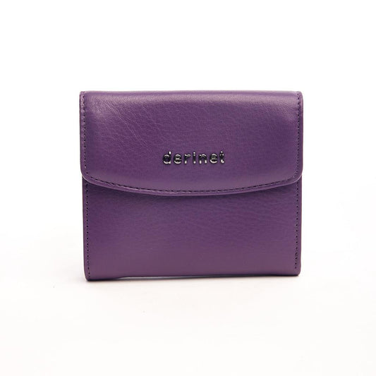 Genuine Leather Wallet with Coin Compartment and Card Holder