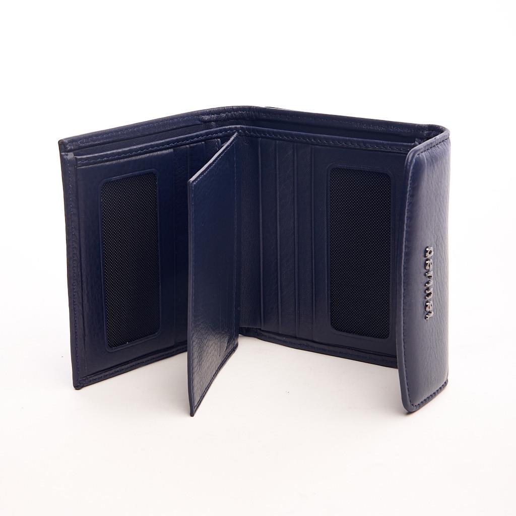 Genuine Leather Wallet with Coin Compartment and Card Holder