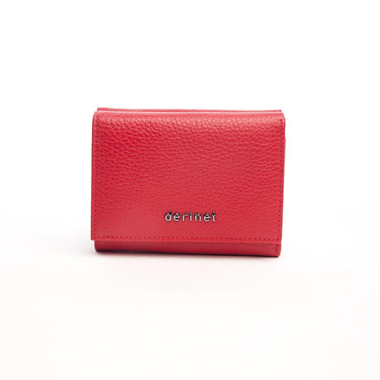 Genuine Leather Wallet with Coin Compartment