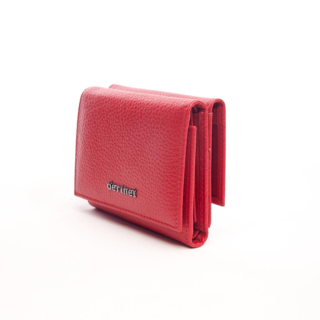 Genuine Leather Wallet with Coin Compartment