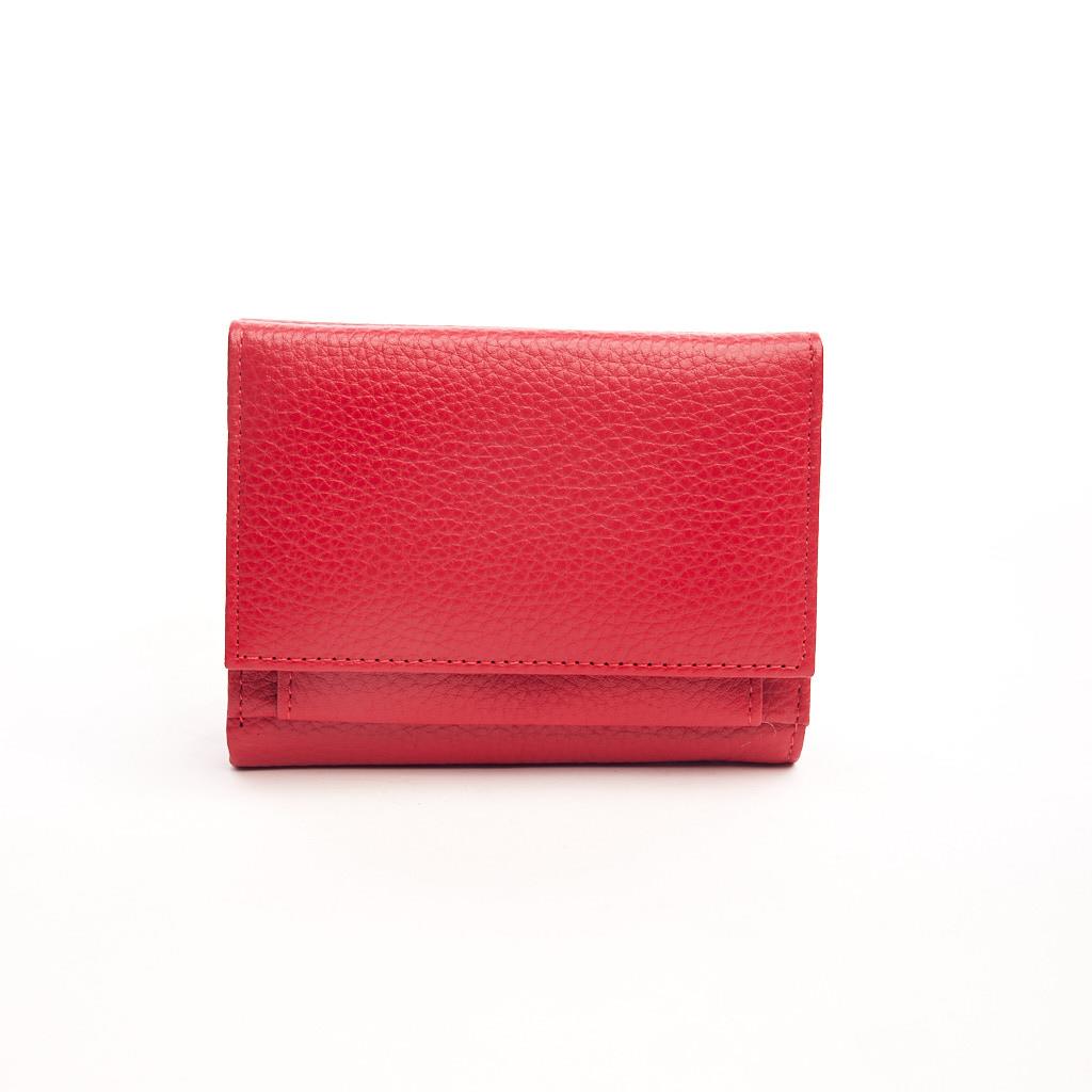 Genuine Leather Wallet with Coin Compartment