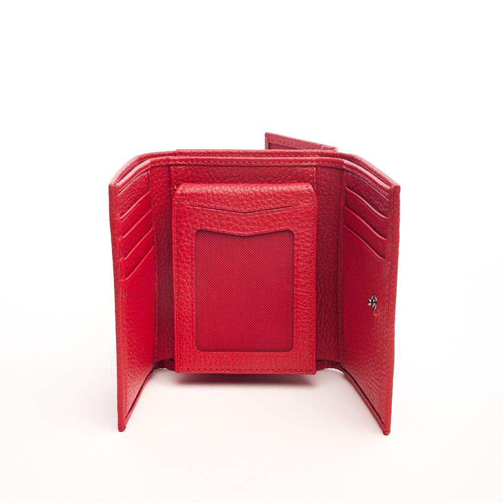 Genuine Leather Wallet with Coin Compartment