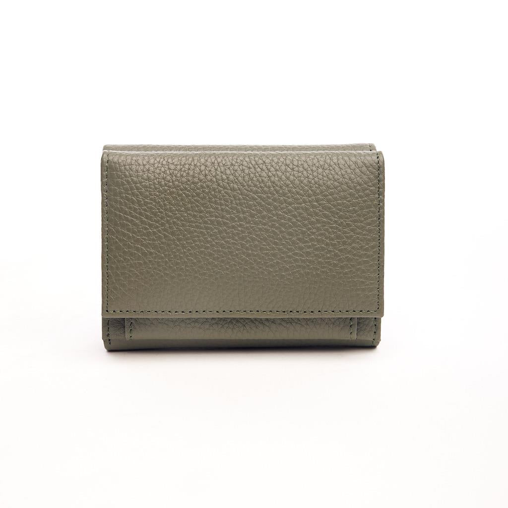 Genuine Leather Wallet with Coin Compartment