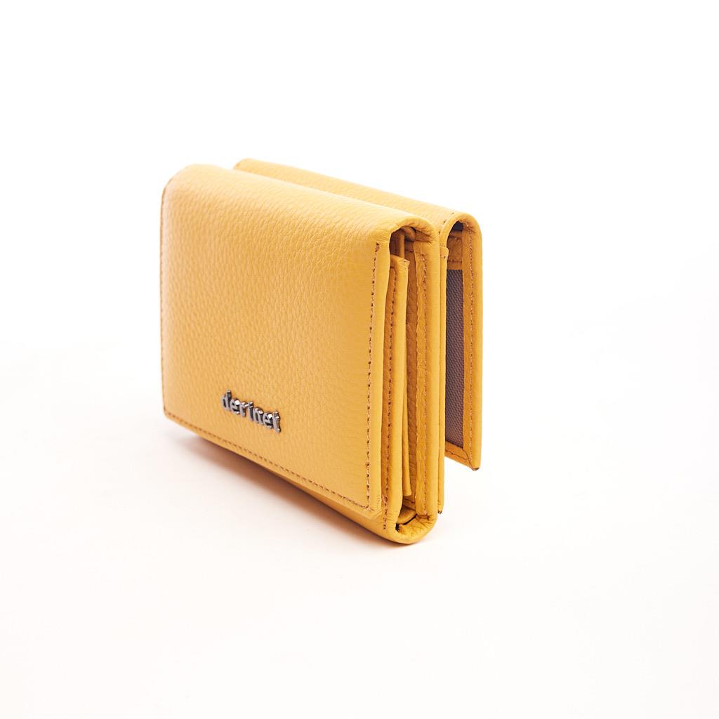 Genuine Leather Wallet with Coin Compartment