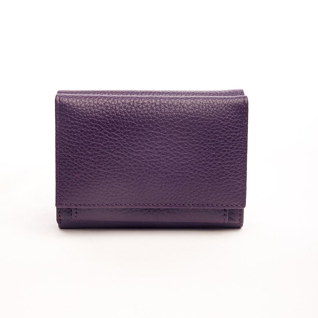 Genuine Leather Wallet with Coin Compartment
