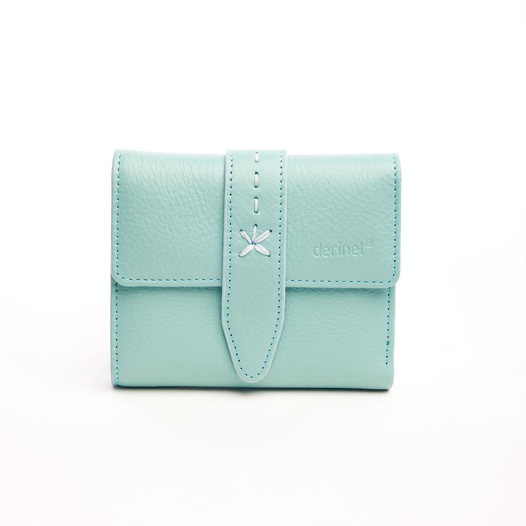 Genuine Leather Card Holder and Money Compartment Wallet