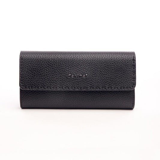 Genuine Leather Wallet with Coin Compartment and Card Holder