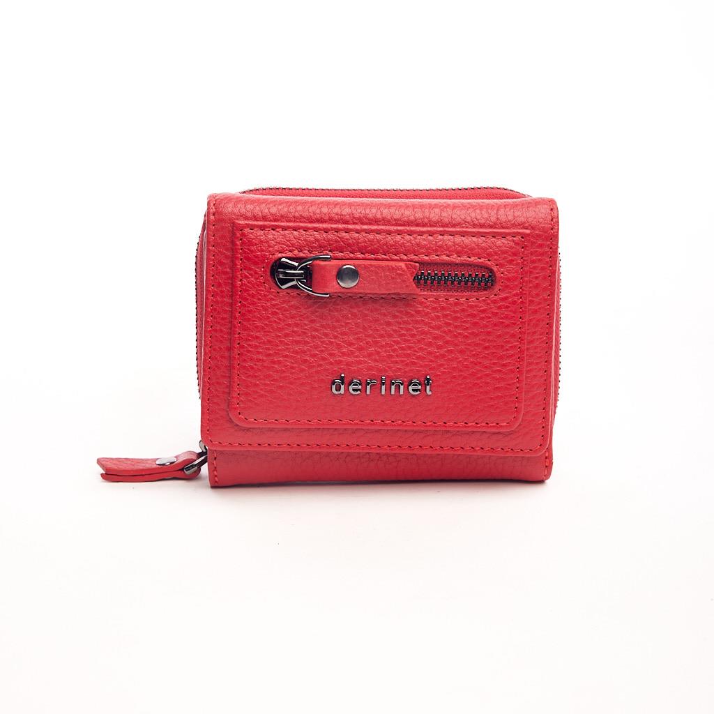 Genuine Leather Wallet with Coin Compartment and Card Holder