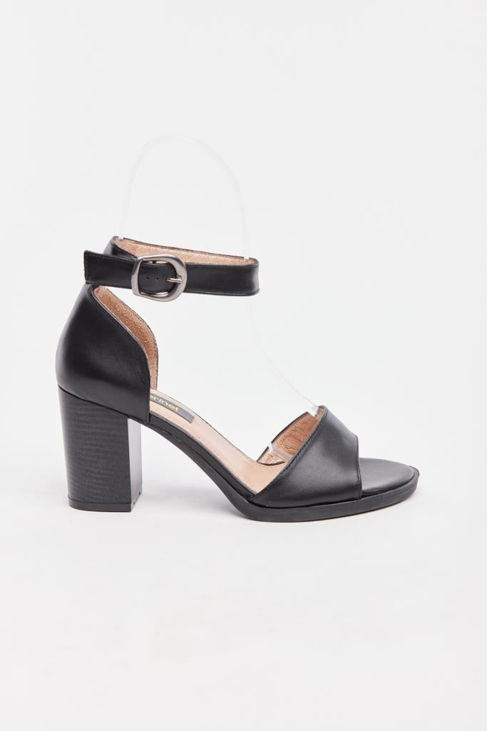 Genuine Leather Women's High Heel Evening Shoes 