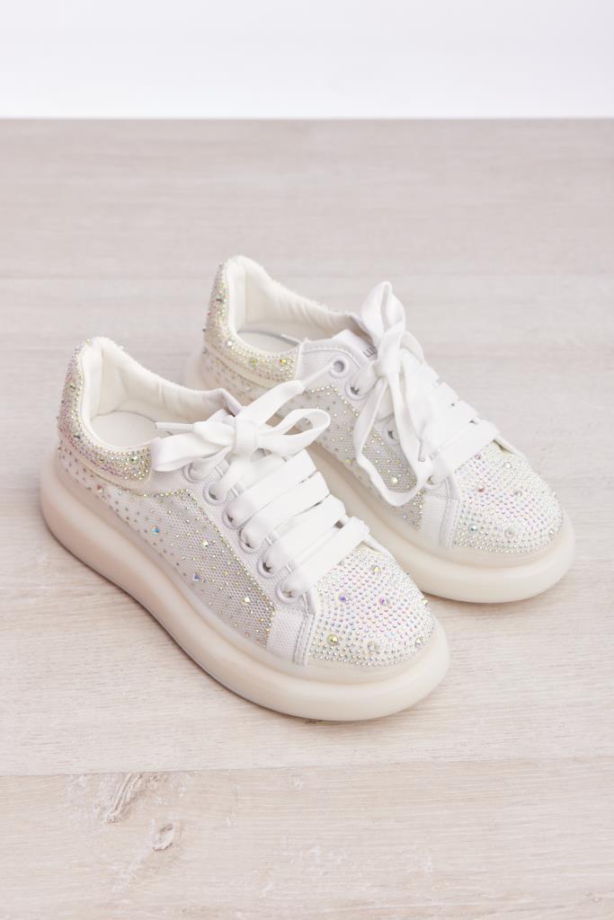 Taşlı Kadın Sneaker