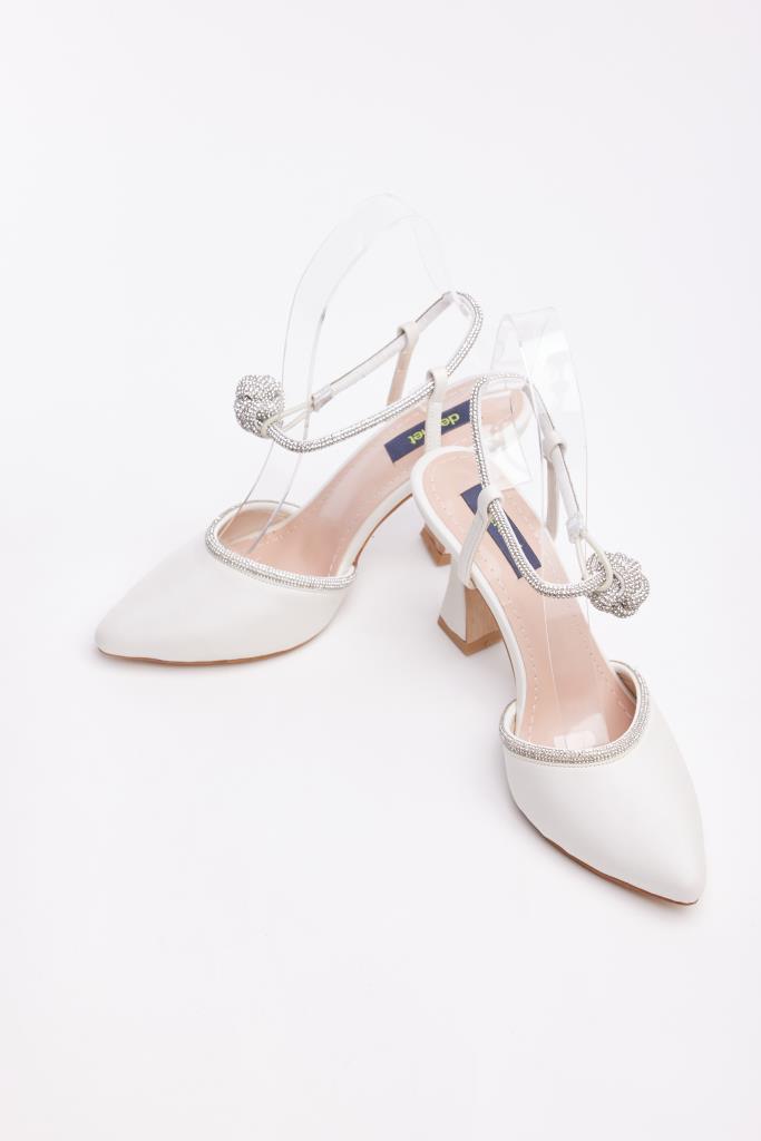 Women's Evening Shoes with Ankle Straps