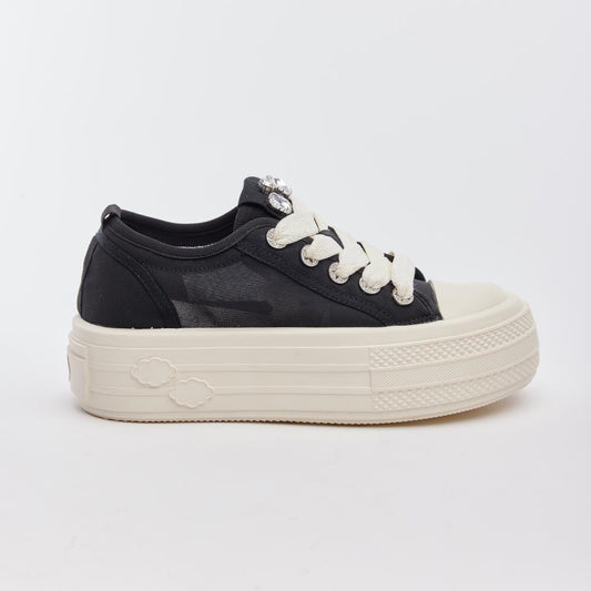 Stone Mesh Comfort Women's Sneakers