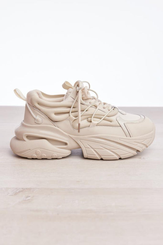 Comfort Taban Çift Bağcıklı Kadın Sneaker