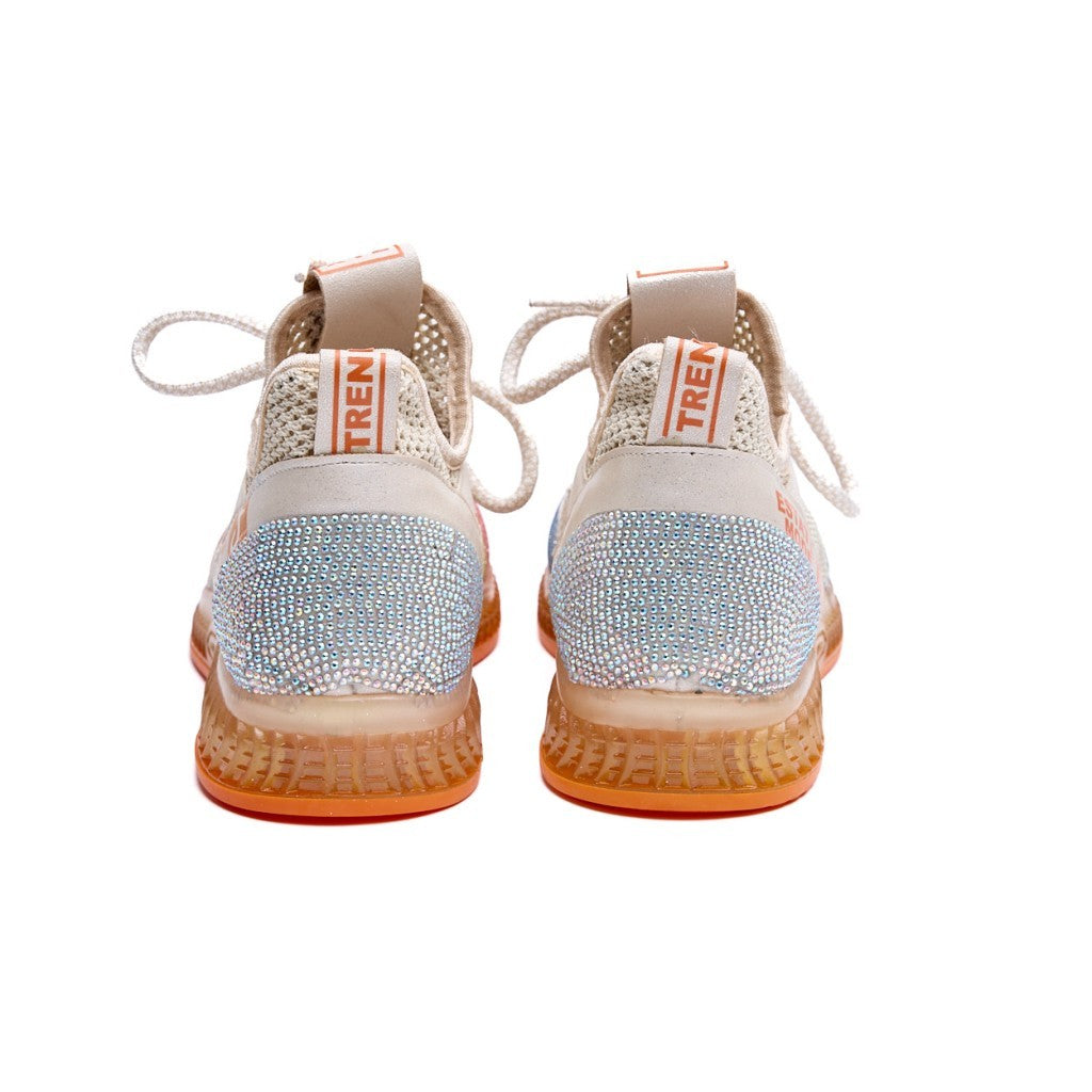 Bağcıklı Fileli Günlük Kadın Sneaker