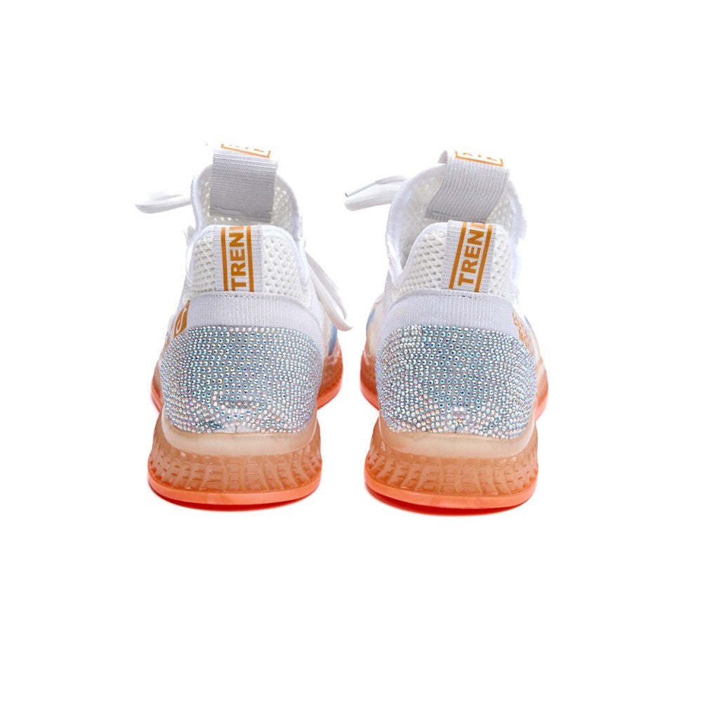 Bağcıklı Fileli Günlük Kadın Sneaker