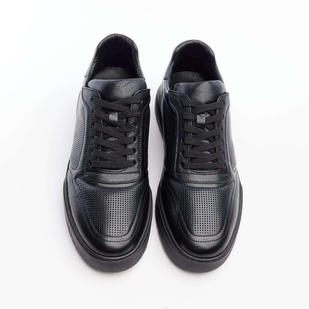 Casual Genuine Leather Comfort Sole Men's Sneakers