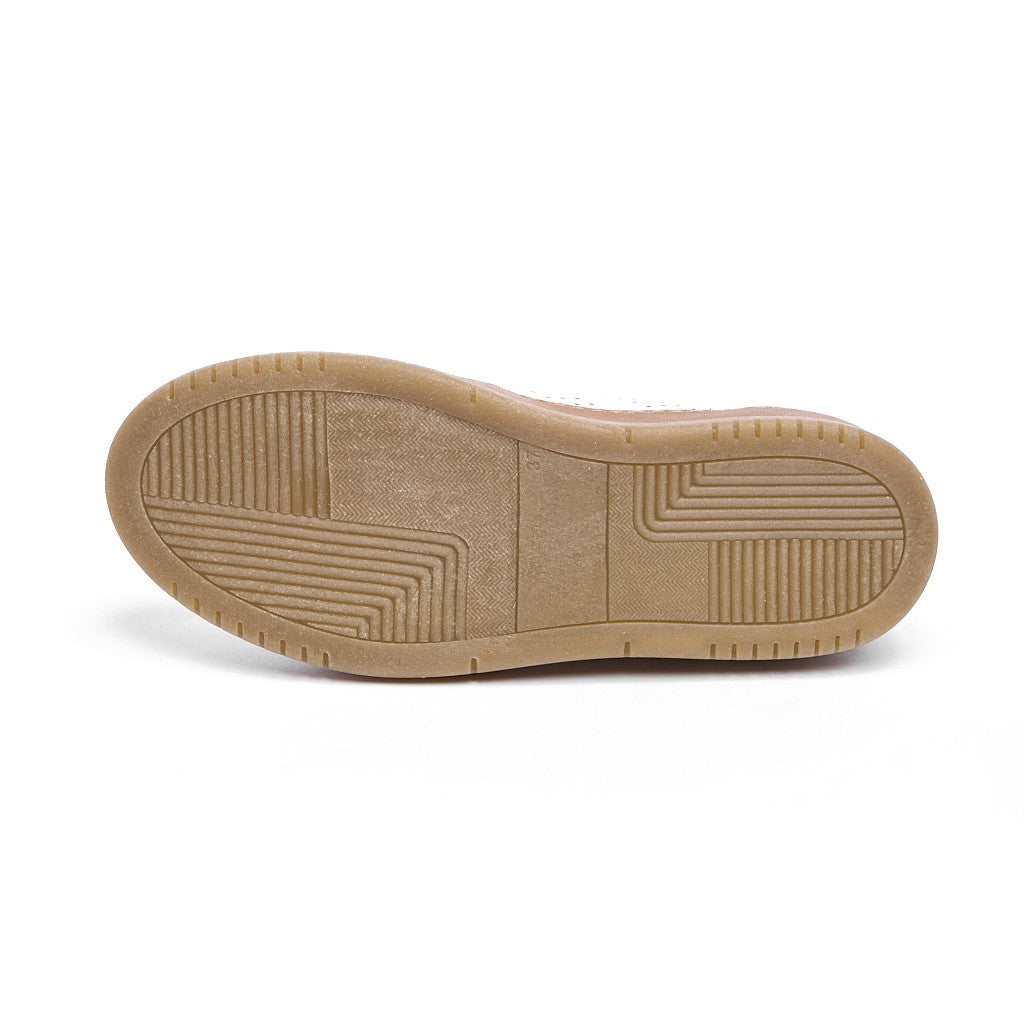 Hakiki Deri Bağcıklı Kadın Sneaker